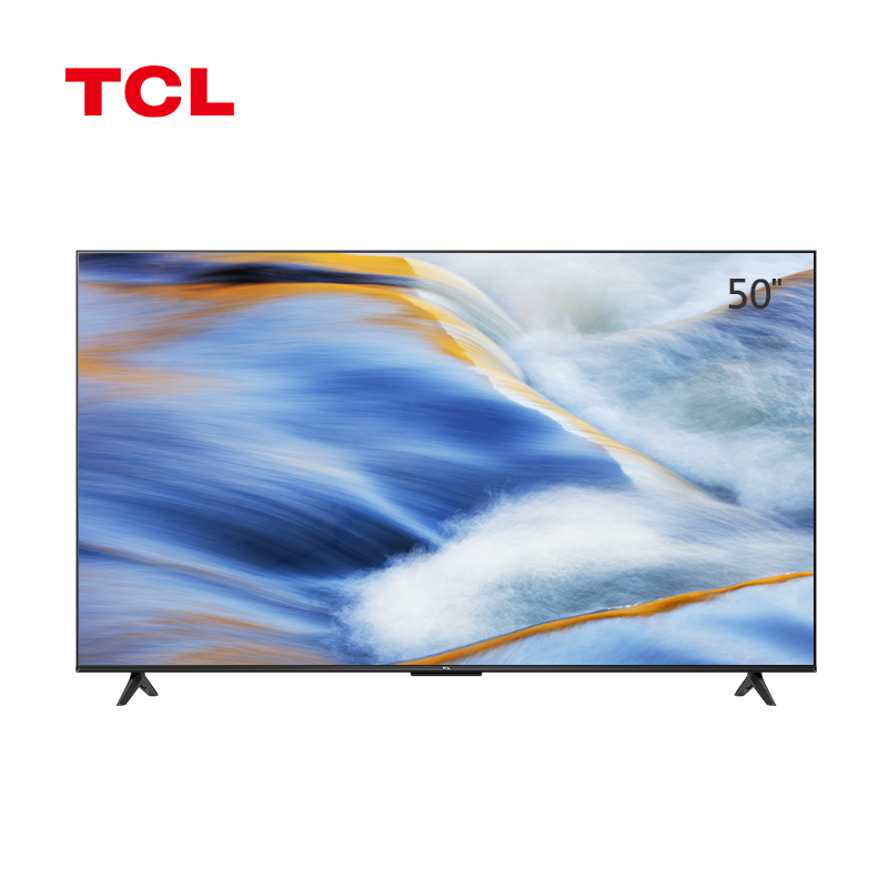 TCL 50G60E 50英寸 4K超高清电视 2+16GB 双频WIFI 远场语音支持方言 家用商用电视