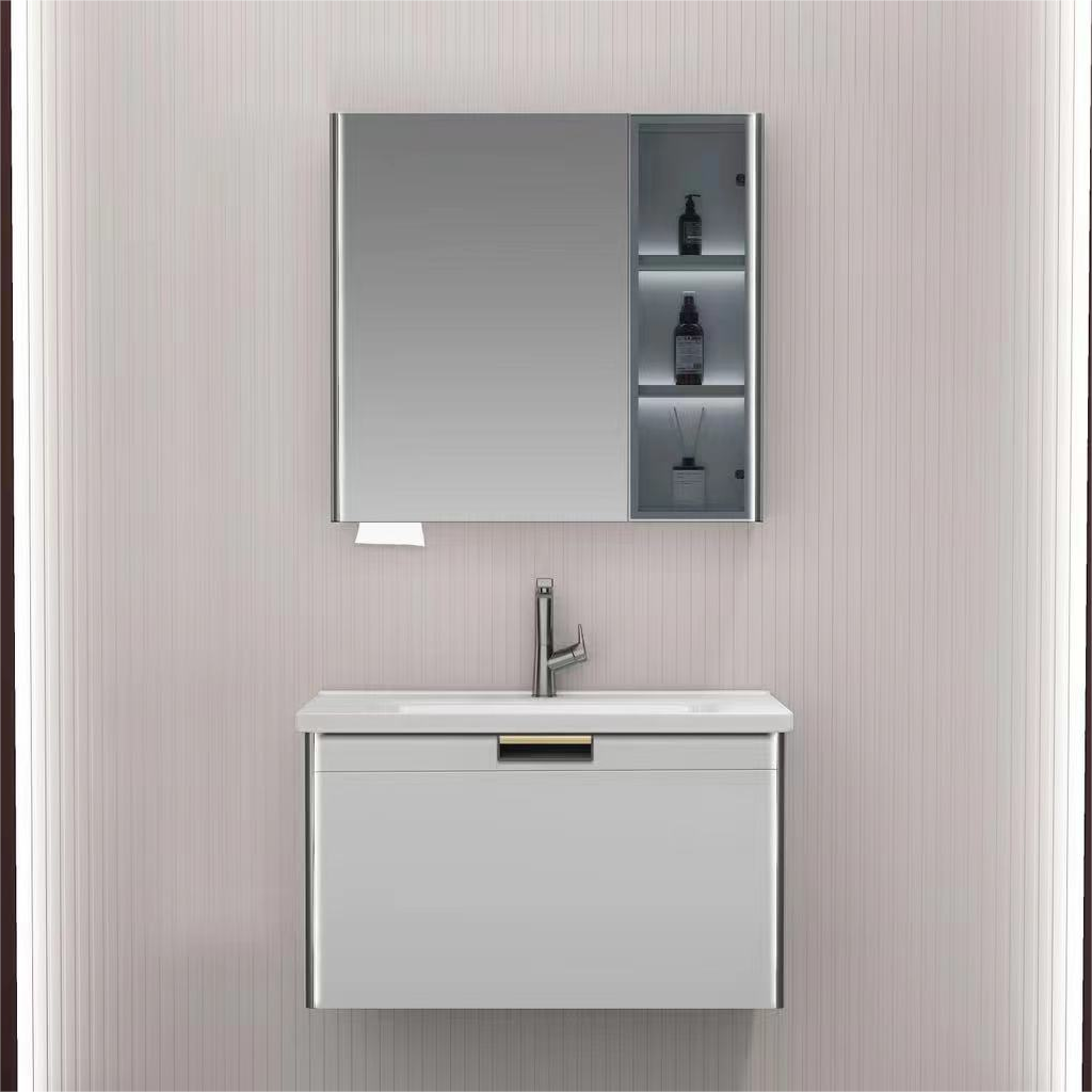 【欧姿卫浴浴室柜】OZ-2306实木烤漆浴室柜